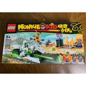 LEGO Monkie Kid 80006 WHITE DRAGON HORSE BIKE Brand New Sealed Legos